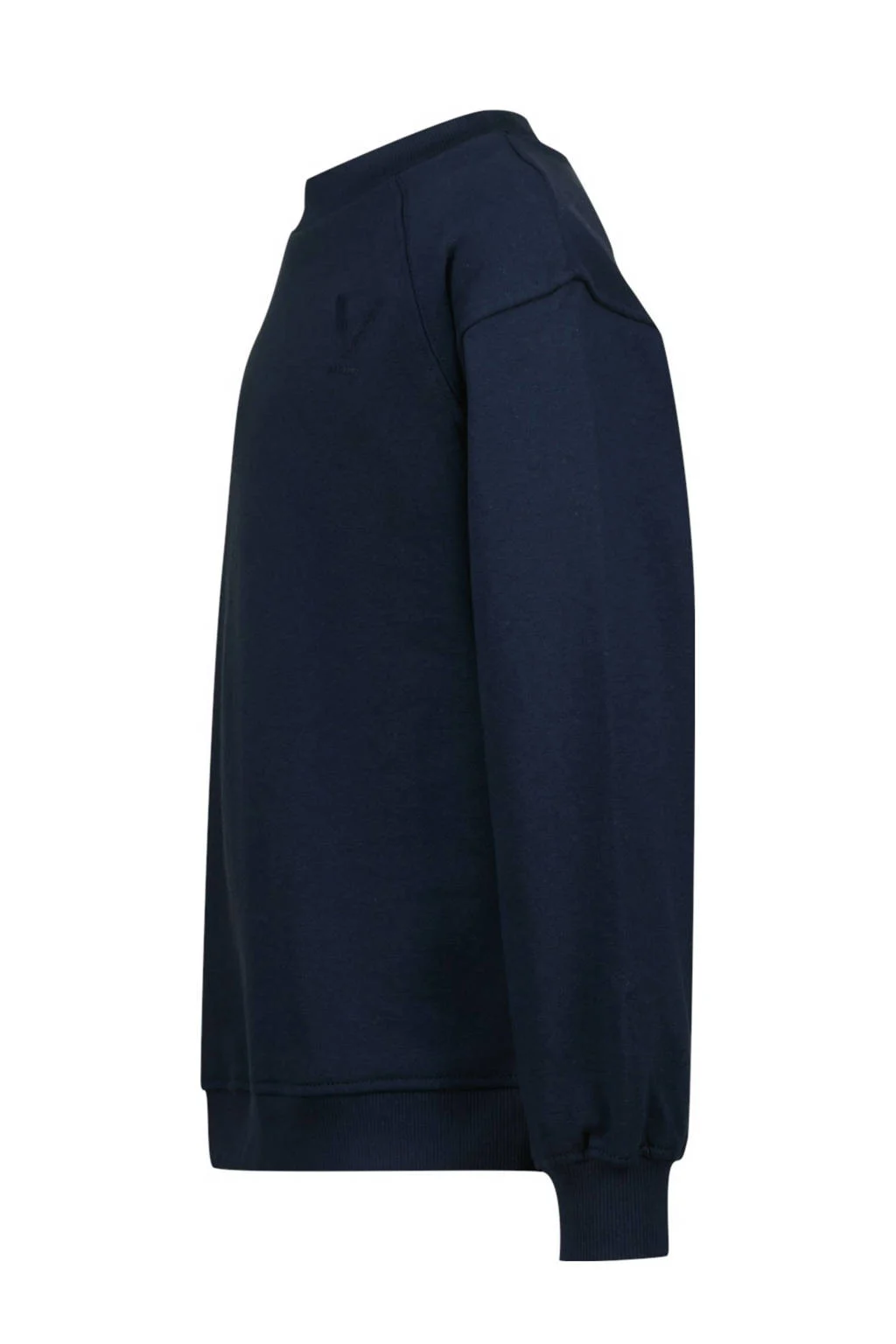 Vingino sweater donkerblauw rib gebreid
