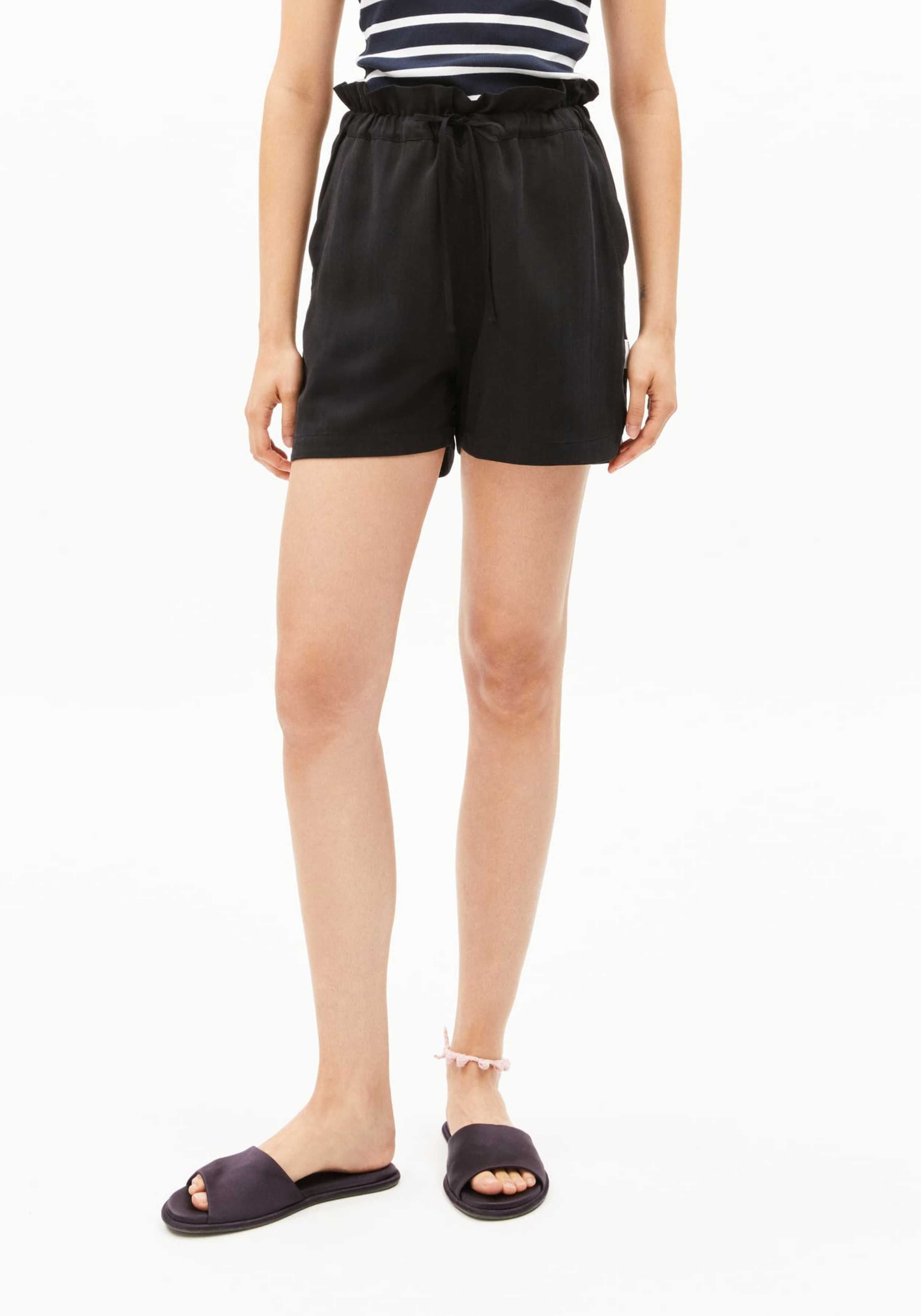 Armedangels Shorts Vaanna Lino Black