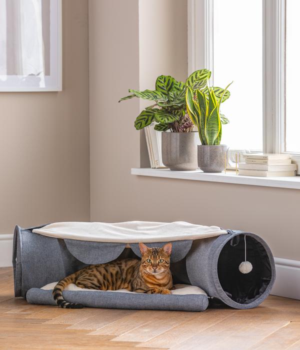 Dehner Lieblinge Katzentunnel Play and rest,
