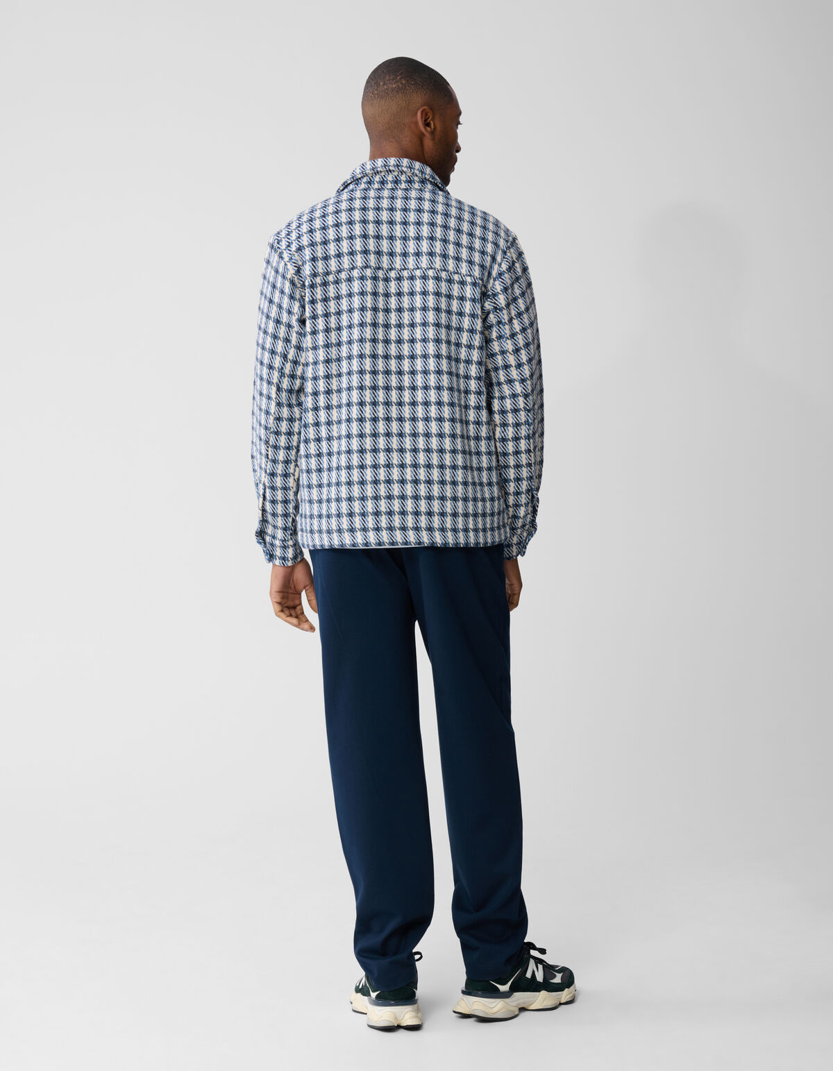 Pleated Regular Fit Broek Donkerblauw