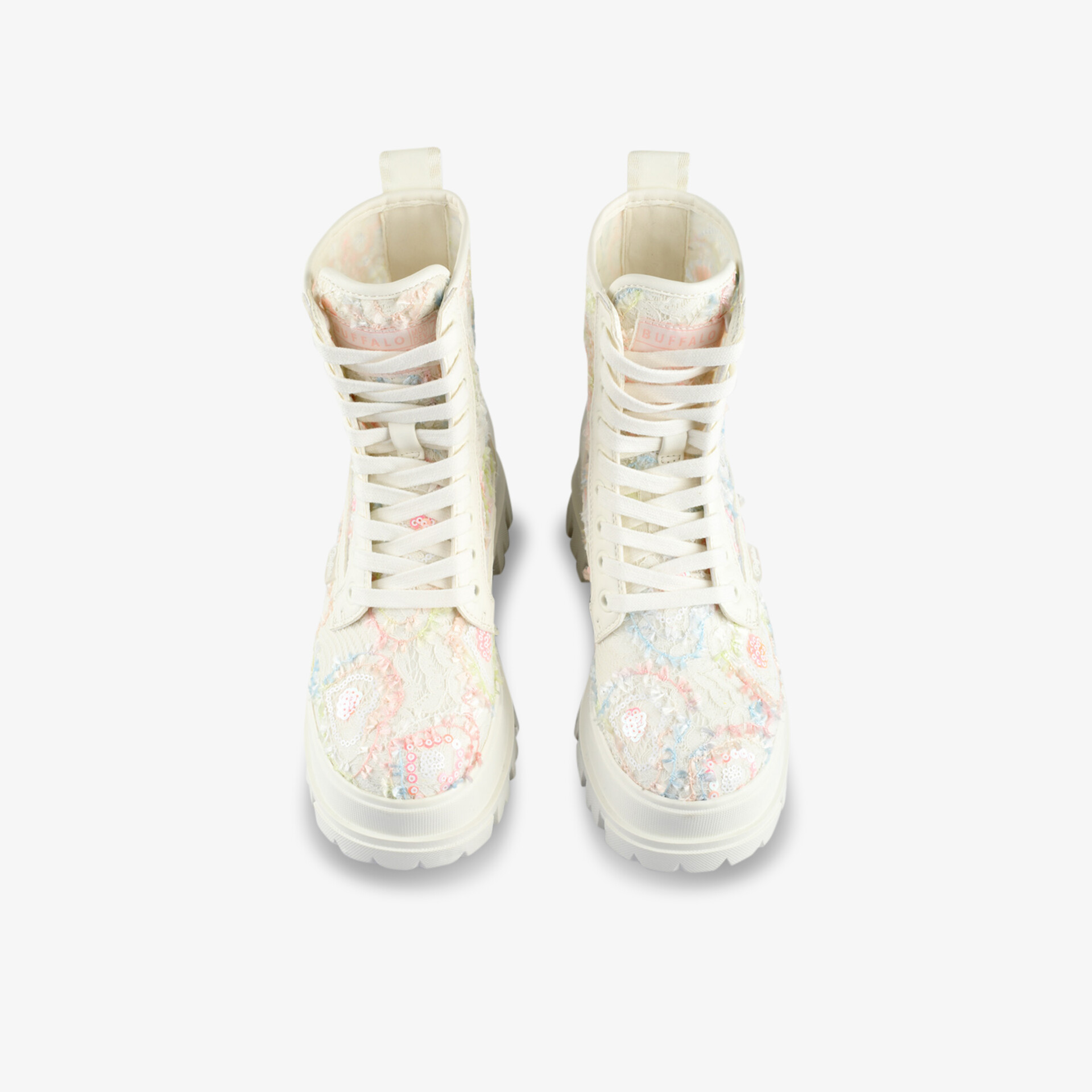 Buffalo Aspha RLD Bloom Damen Schnürstiefeletten mehrfarbig