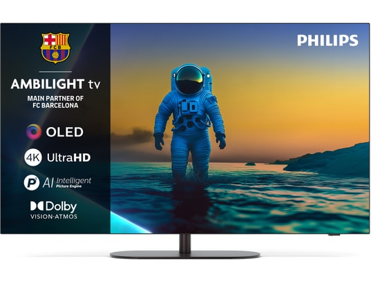 PHILIPS - TV OLED 4K 106 cm 42OLED810 Ambilight 144Hz - pied pivotant