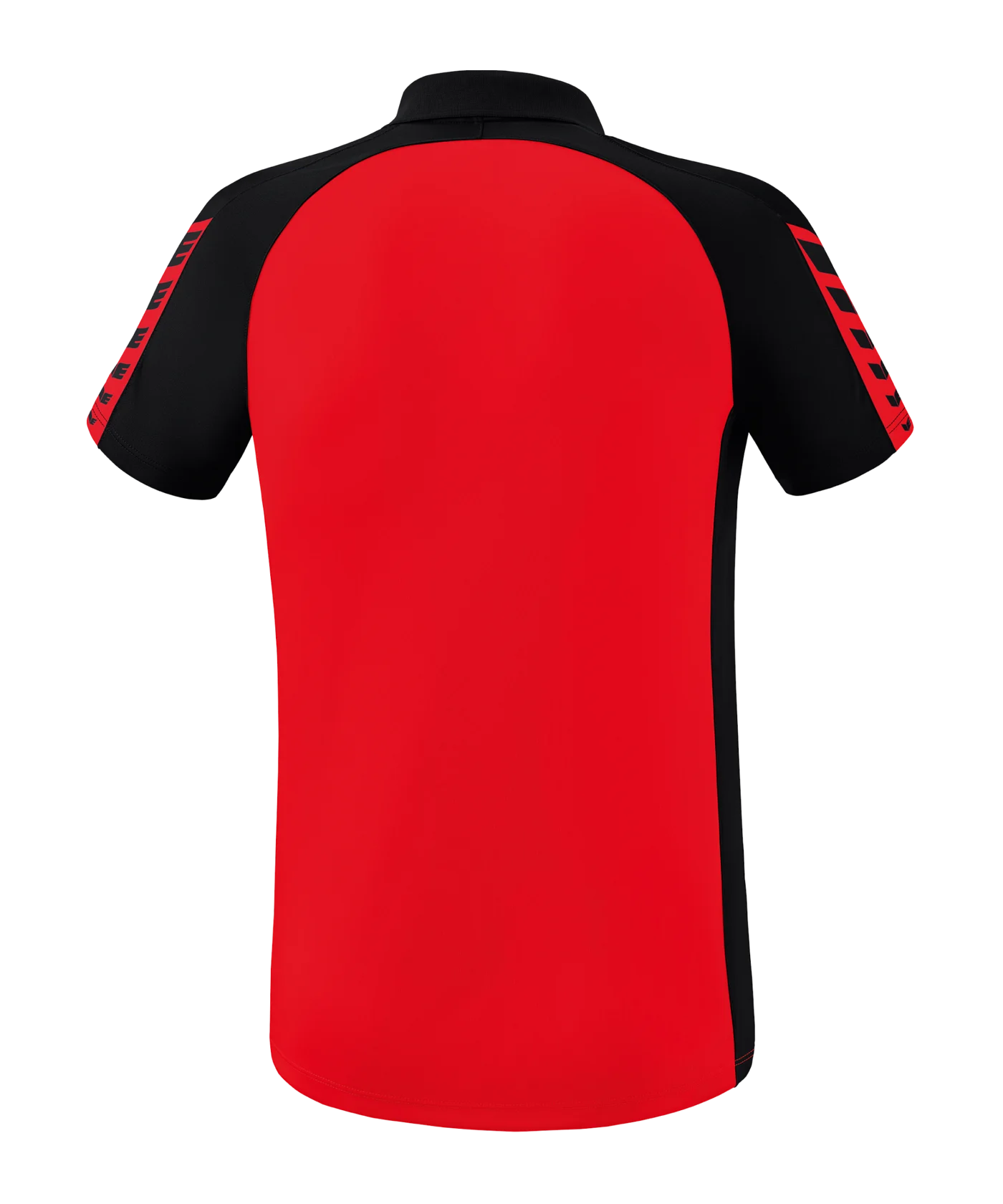 Erima Six Wings Poloshirt Rot Schwarz
