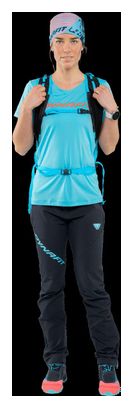 T-Shirt Dynafit Traverse Bleu Femme