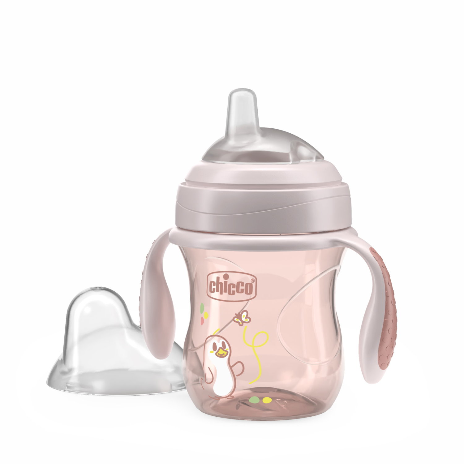 CHICCO TRANSITION Cup Pink 4m  1 Stk