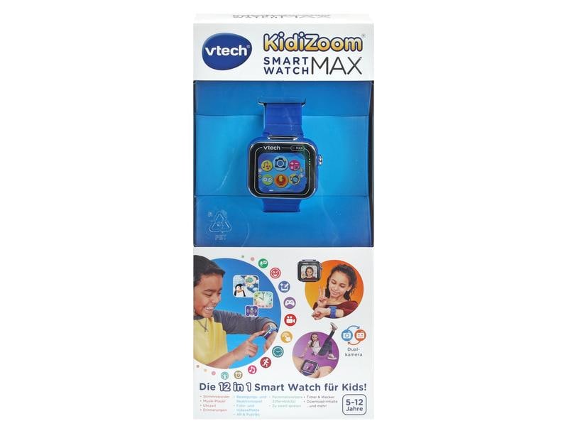 Vtech KidiZoom Smart Watch MAX blau -DE- Kinder-Smartwatch