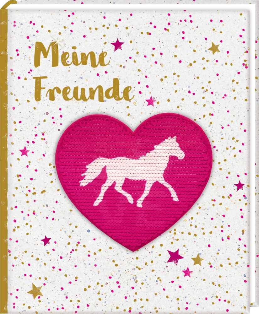 Pferdefreunde – Meine Freunde mit Wende-Pailletten