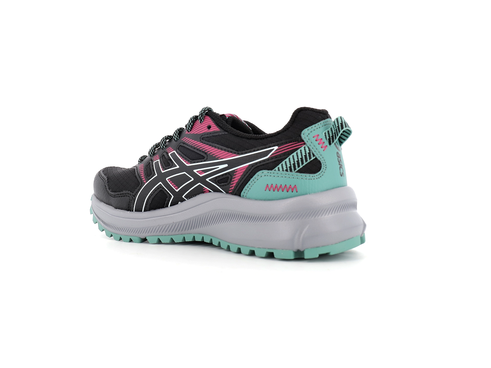 Asics-TRAIL SCOUT 2 Matières combinées Noir Rose