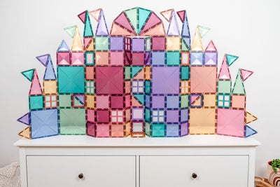 Connetix Magnetiske Byggeklosser Pastel Creative Pack 120 Deler
