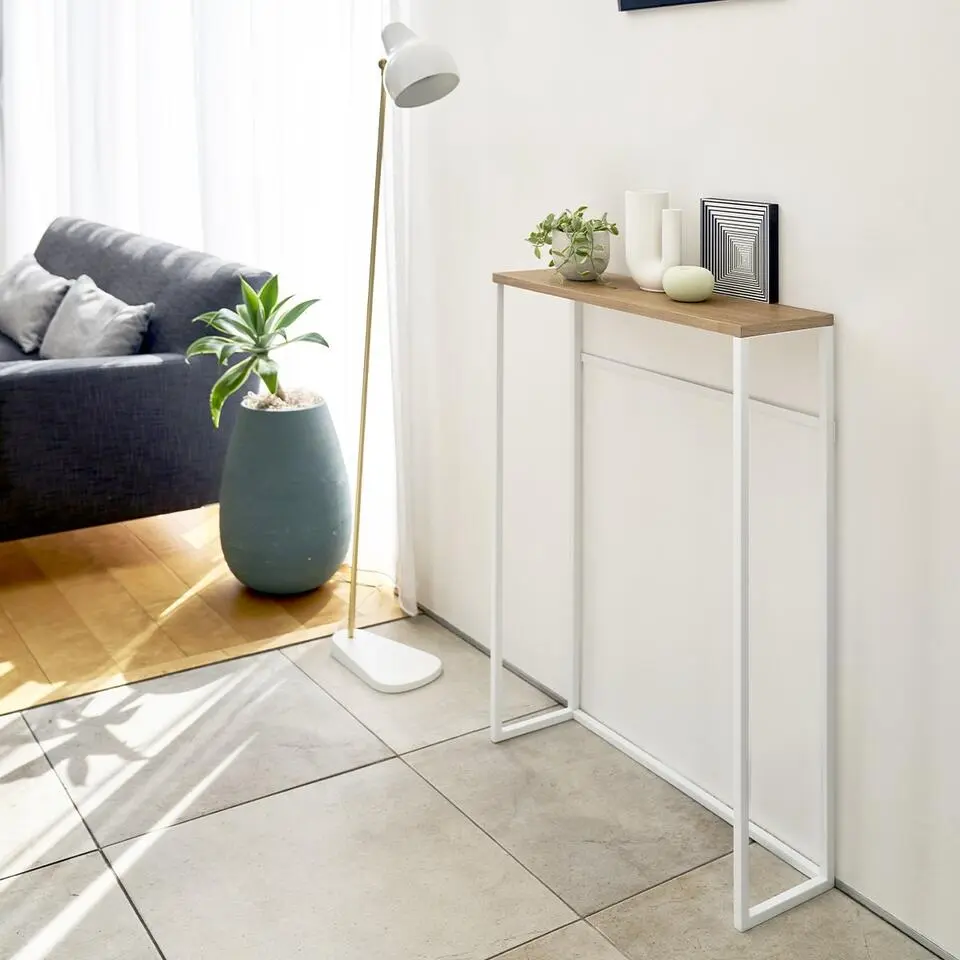 CALICOSY - Sidetable - Wit - 80,5x60x18,5 cm