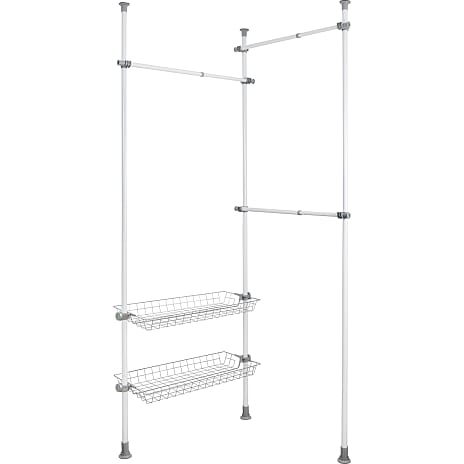 Wenko Herkules duo garderobestativ - hvid