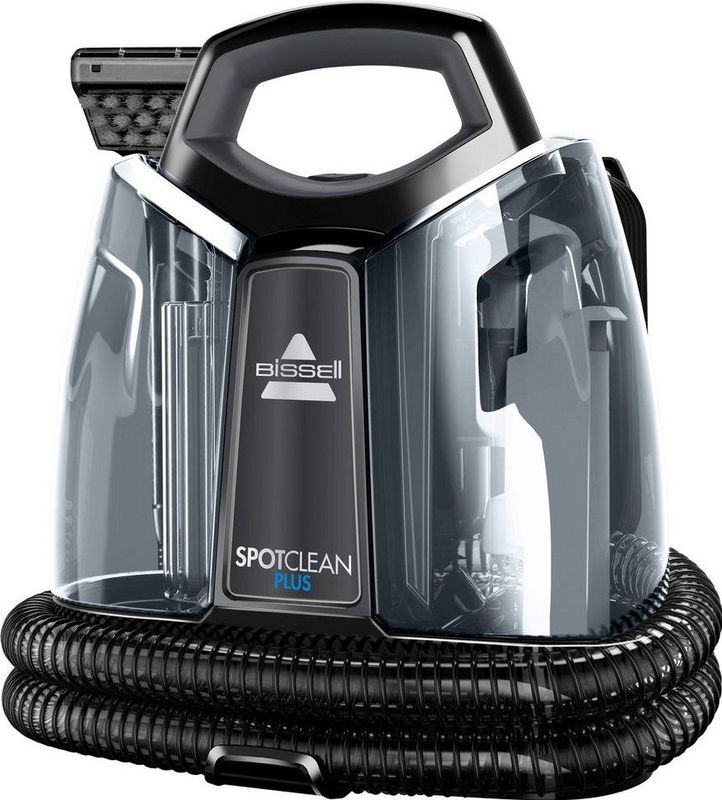 BISSELL SpotClean Plus Draagbare Vlekkenreiniger - Met Extra Lange 2.2m Slang - Tapijtreiniger voor Bank, Auto & Matras - Carpet Cleaner Apparaat - Incl. HydroRinse Zelfreiniging - Reinigingsmachine - Zetelreiniger - 3724N