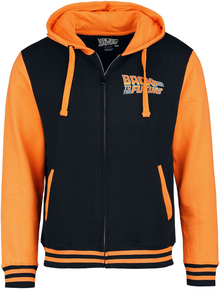 Delorean | Retour Vers Le Futur Veste Varsity