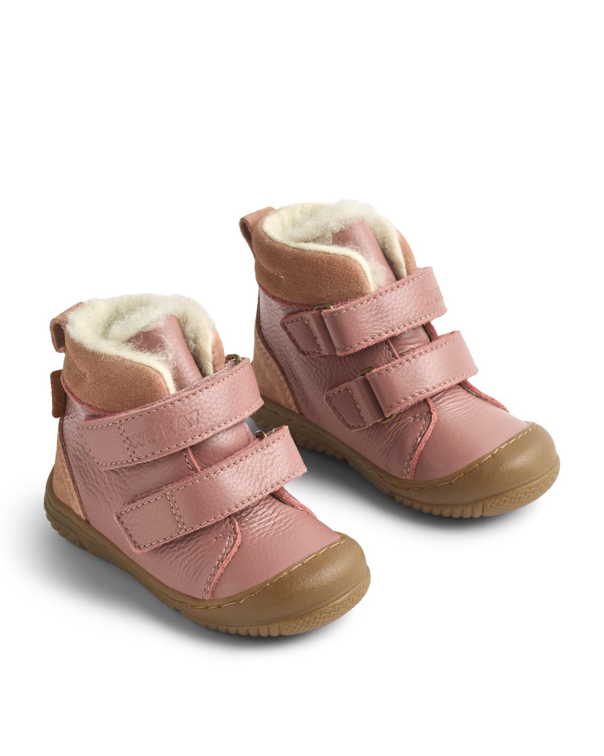 Vintersko Baby i Skinn m/ Fleksibel såle – 100% Merinoullfôr & Vanntett | Winterboot Snug Tex