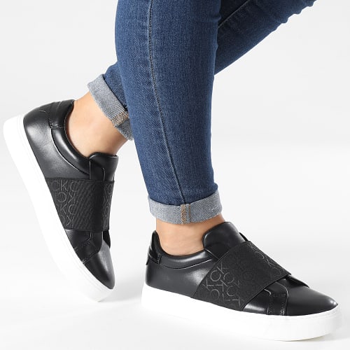 Baskets Femme Cupsole Slip-On 1325 CK Black