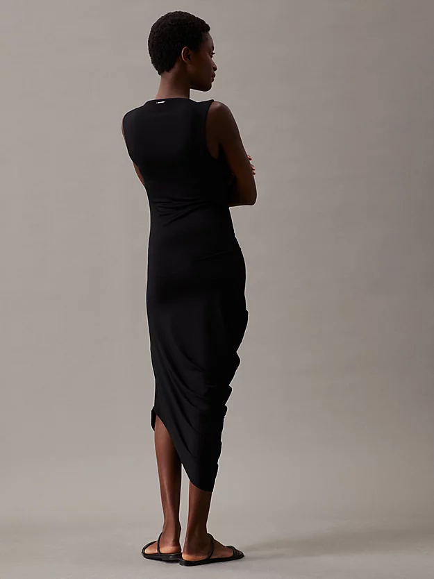 Vestido regata de malha modal