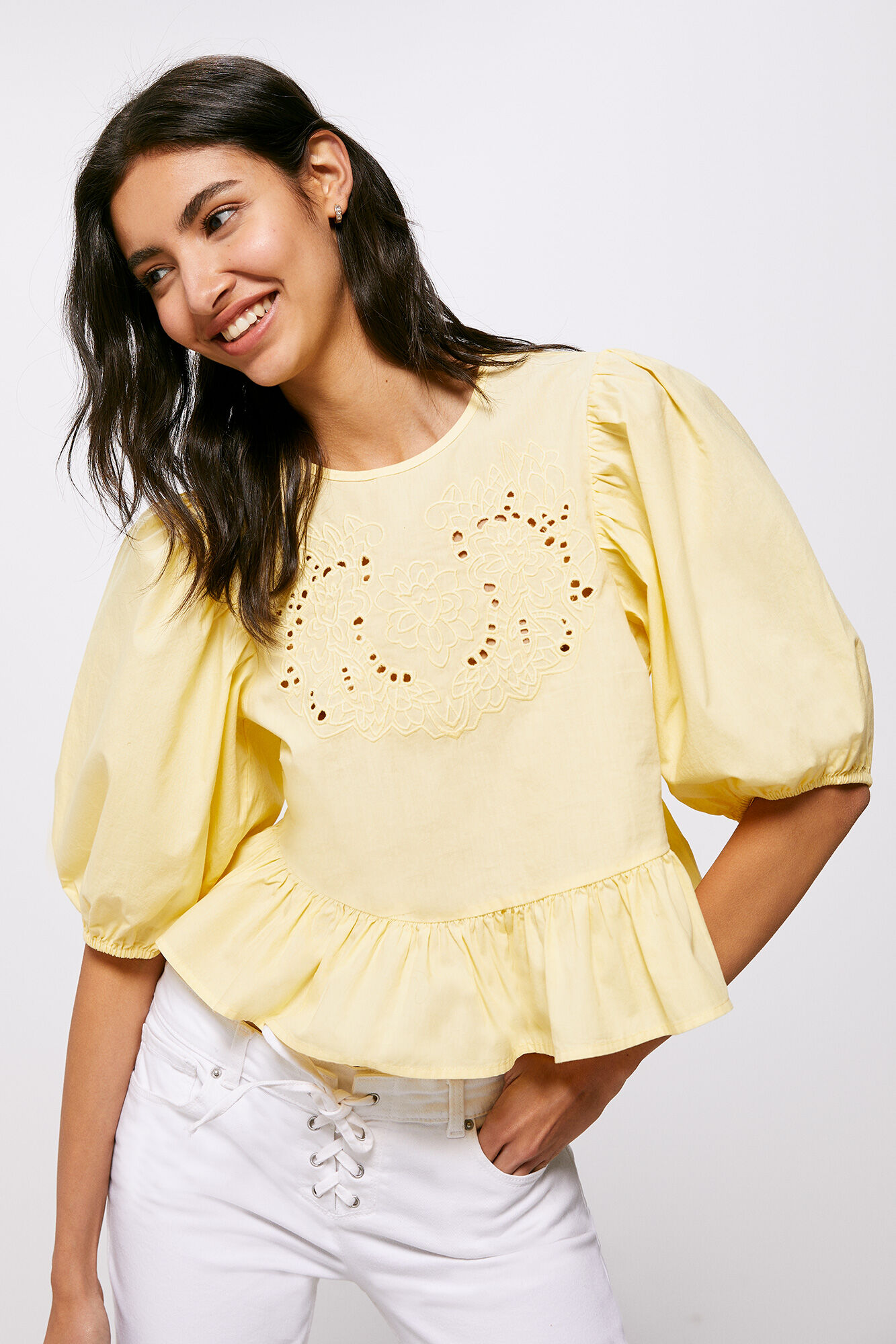 Blusa Bella - amarela
