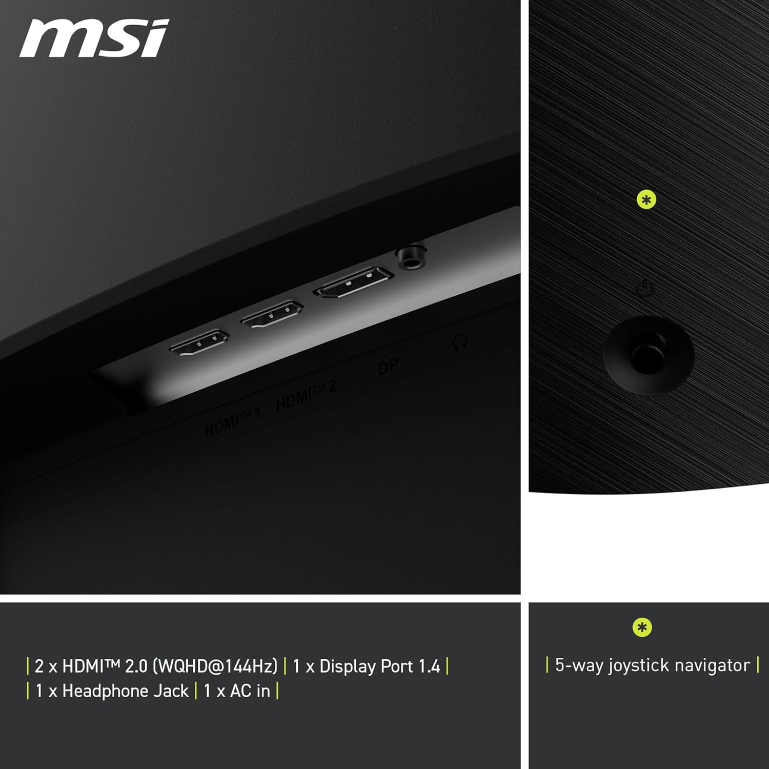 MSI MAG 32CQ6F Écran Gaming incurvé FHD de 32