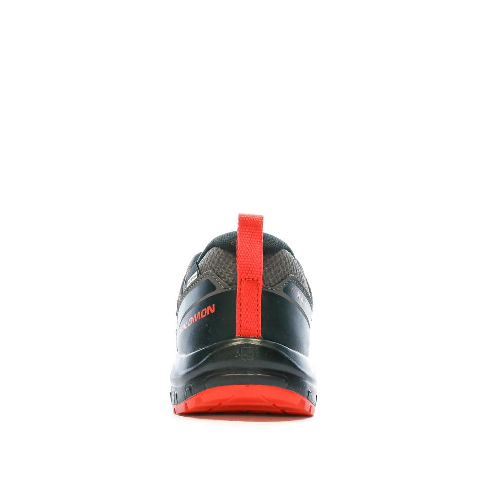 Salomon Baskets Grise/Rouge Garçon Junior Salomon Xa Pro V8