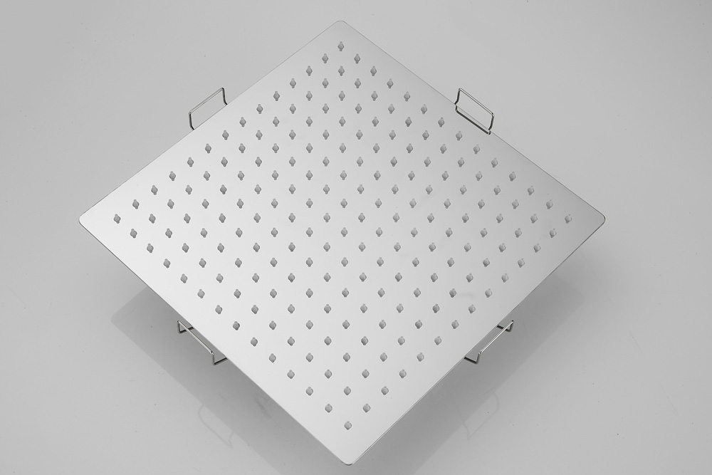 Saniclear Cube plafond inbouw douchekop 30x30cm chroom