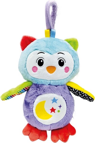 Ugle Sovebamse Med Lyd Og Natlys - Clementoni Baby