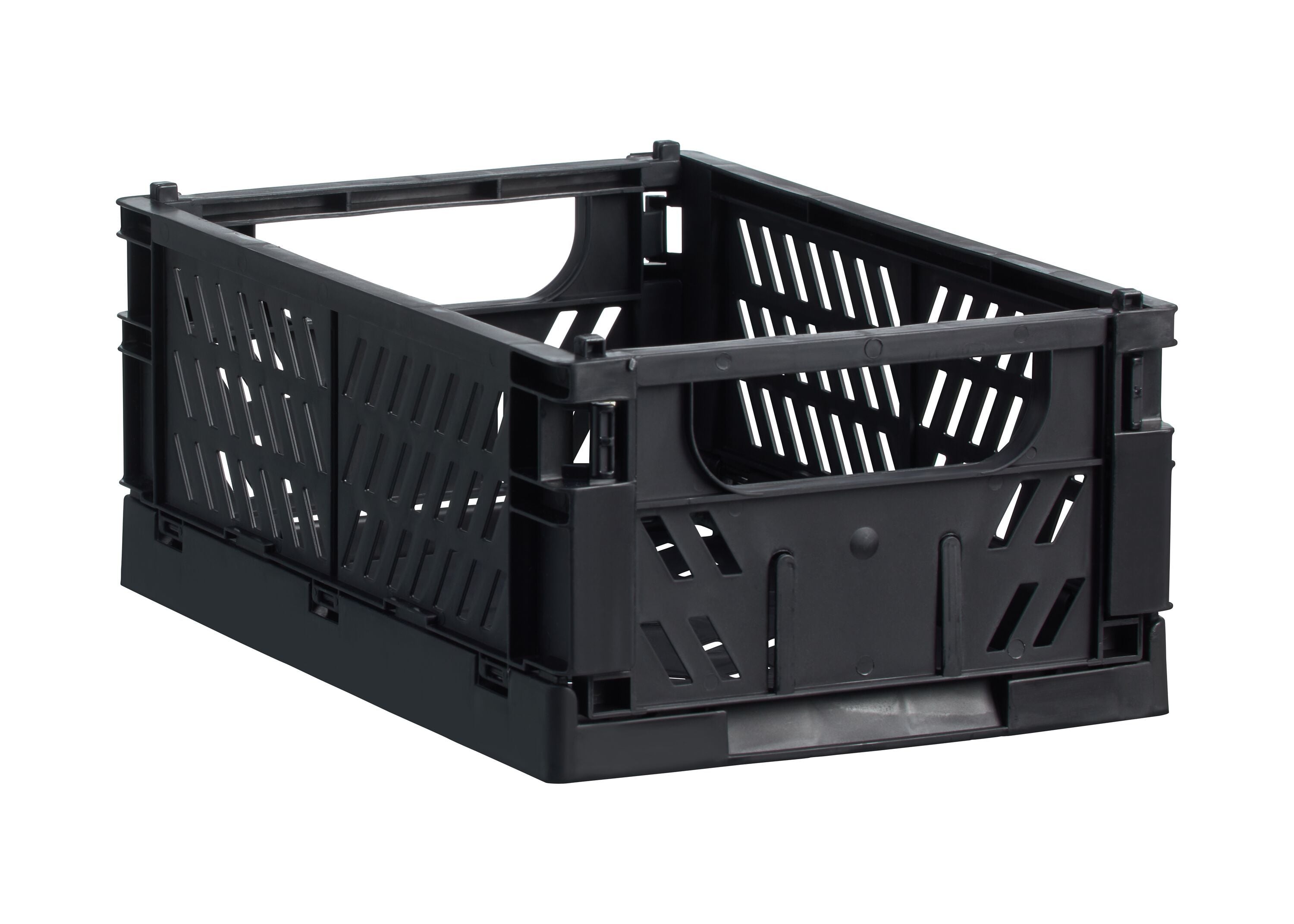 FELIX M Klappbox - Schwarz / B: 16.5 cm x T: 25.5 cm x H: 2.7 cm