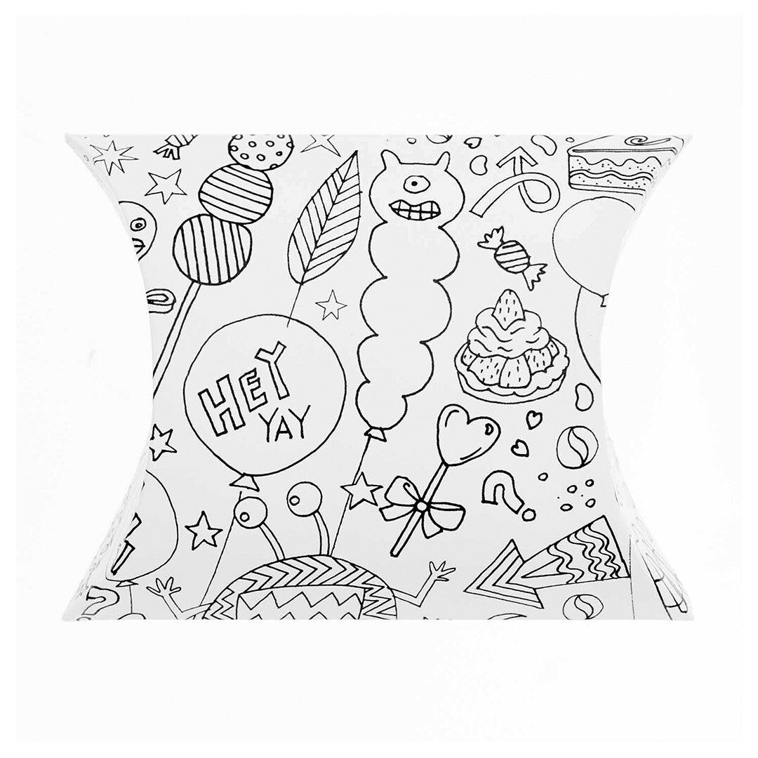 Geschenkdoosjes inkleuren - 6 st