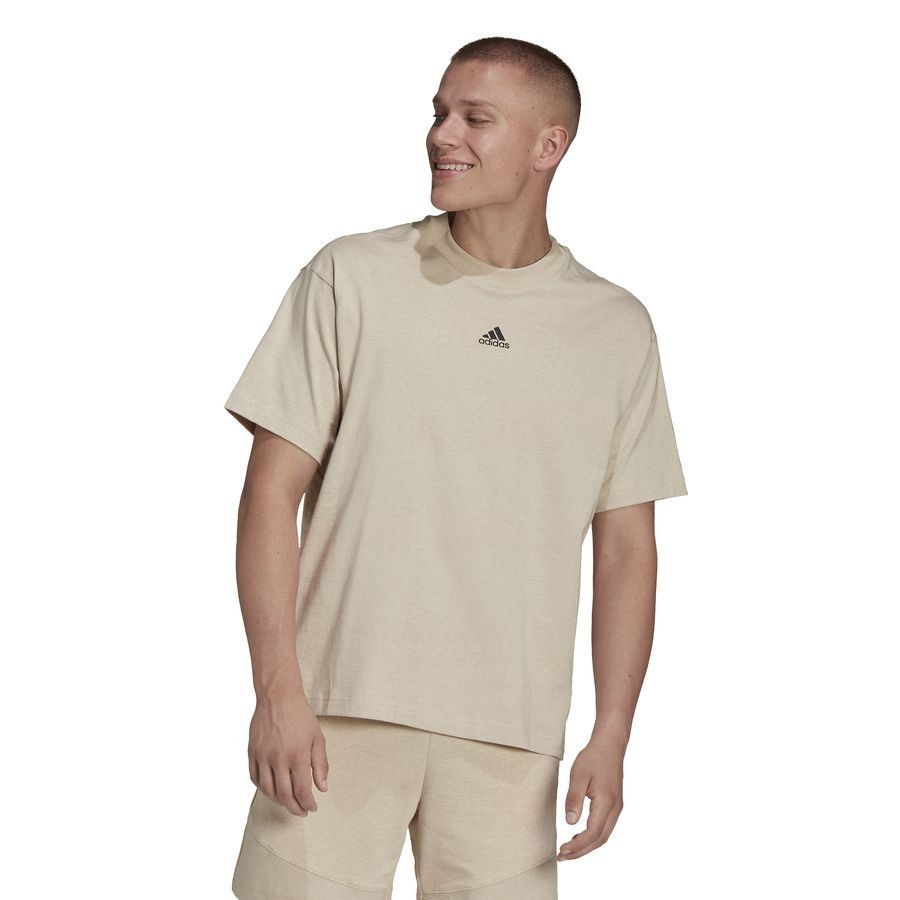 adidas T-Shirt Botanical Dyed - Beige/Noir