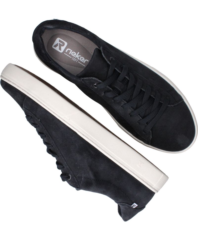 Rieker Veterschoenen Blauw Heren