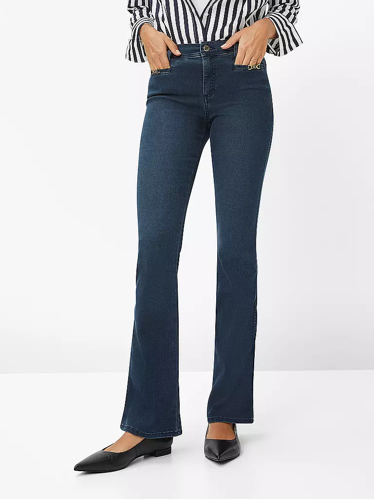 BRAX Jeans Bootcut Fit SHAKIRA dunkelblau