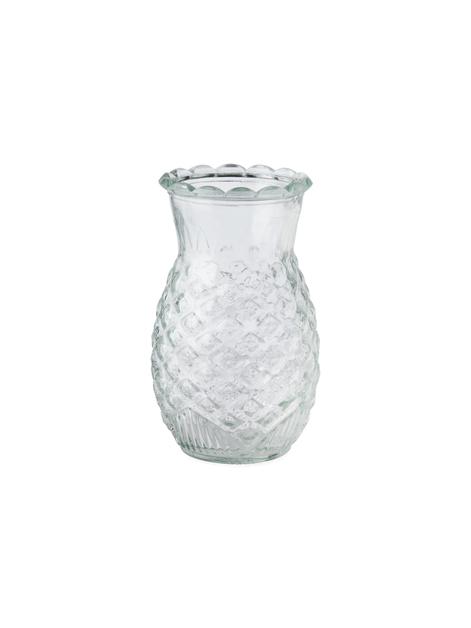 Vase | Glas. Ø7,2 x 11,8 cm. | Clear