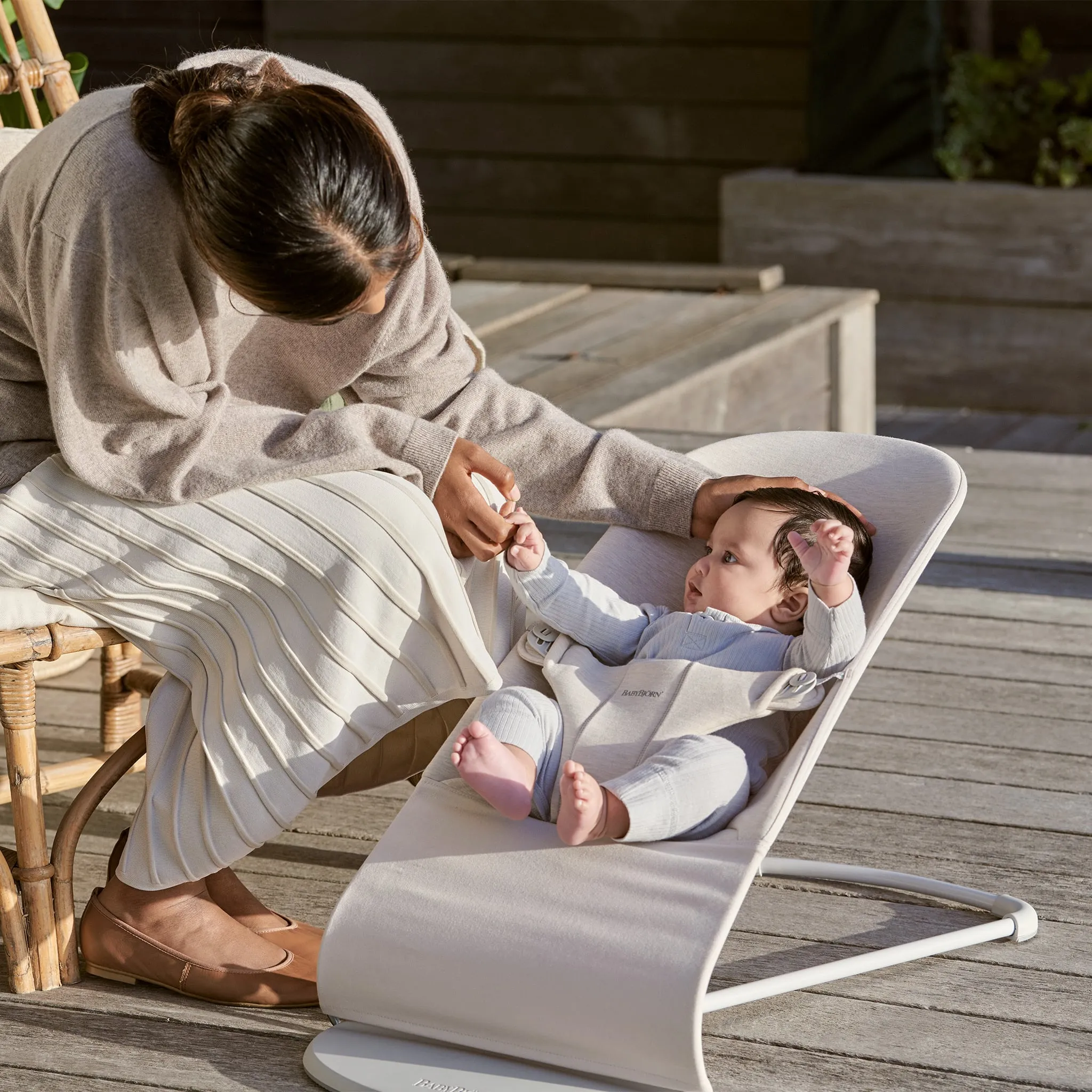 Babybjorn Transat Bliss 3D Jersey Beige