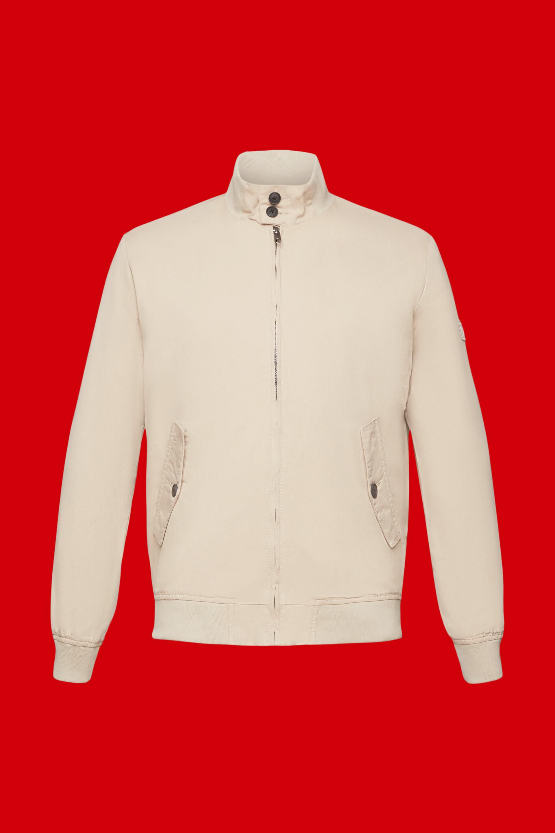 Blouson à col droit