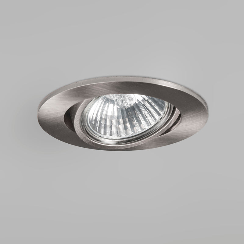 QAZQA Set van 10 inbouwspots kantelbaar aluminium - Cisco