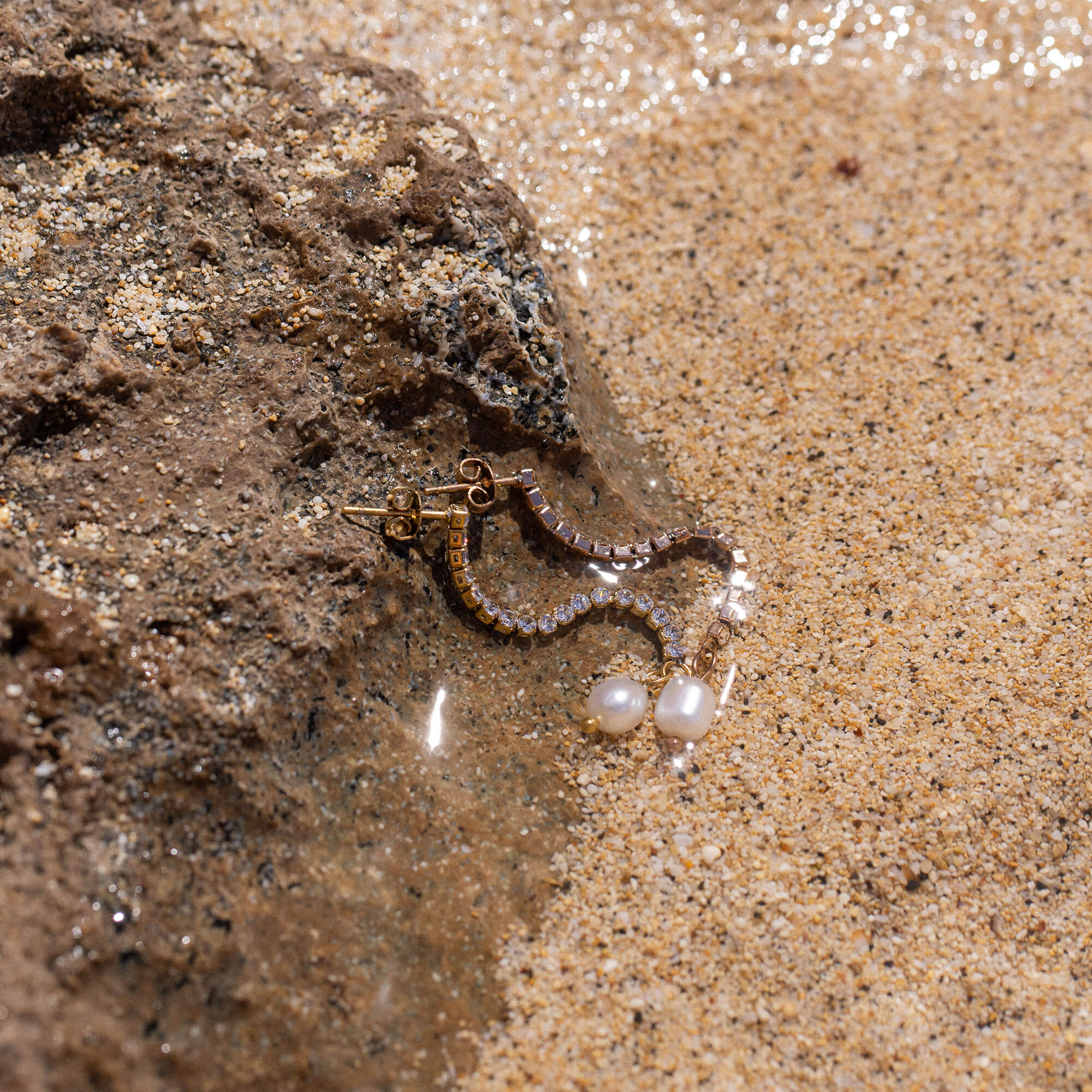 Shimmering Pearl Ohrringe