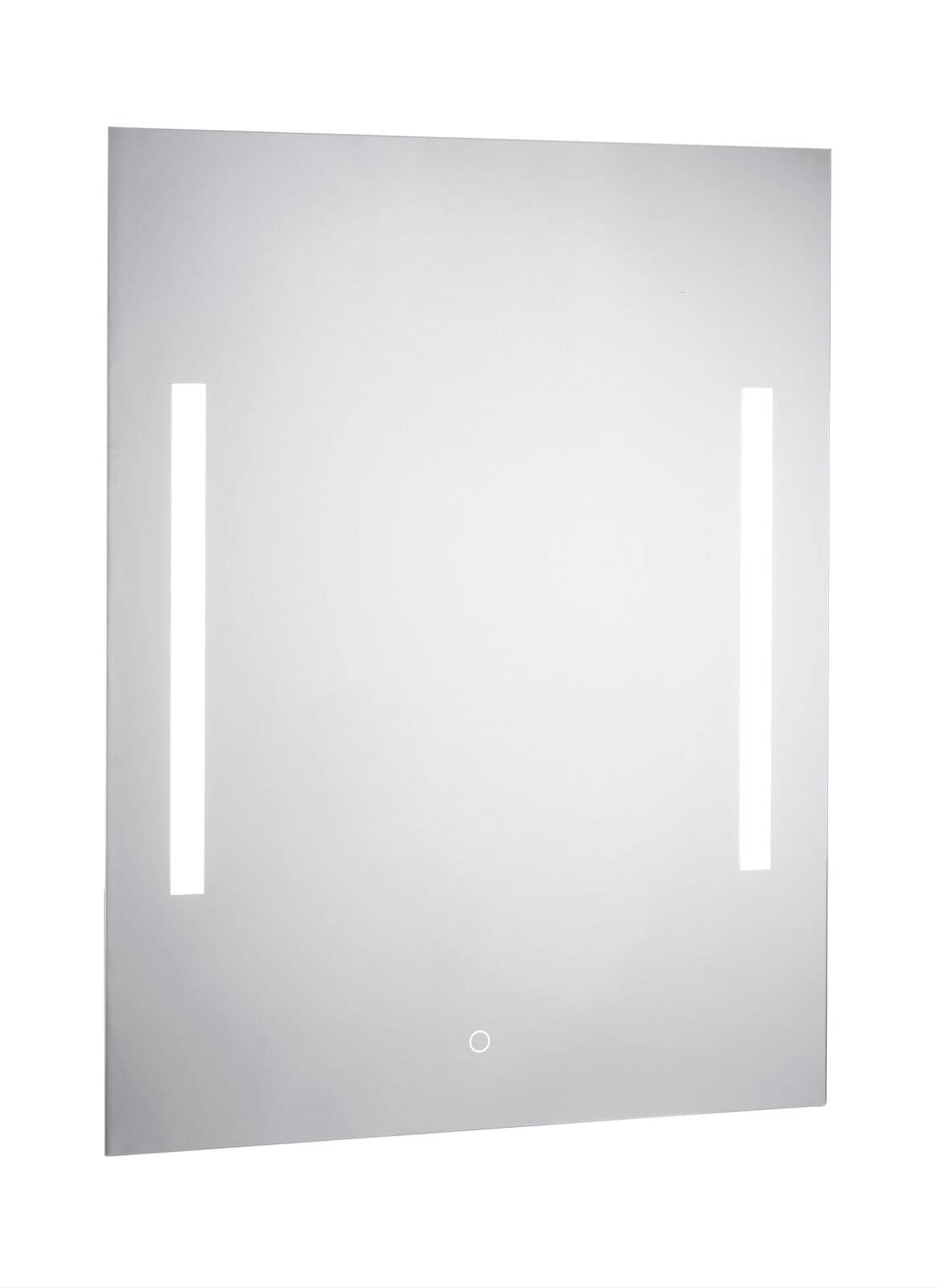 CASAVANTI Badspiegel beleuchtet mit LED 60 x 80 x 2,5 cm Spiegelglas