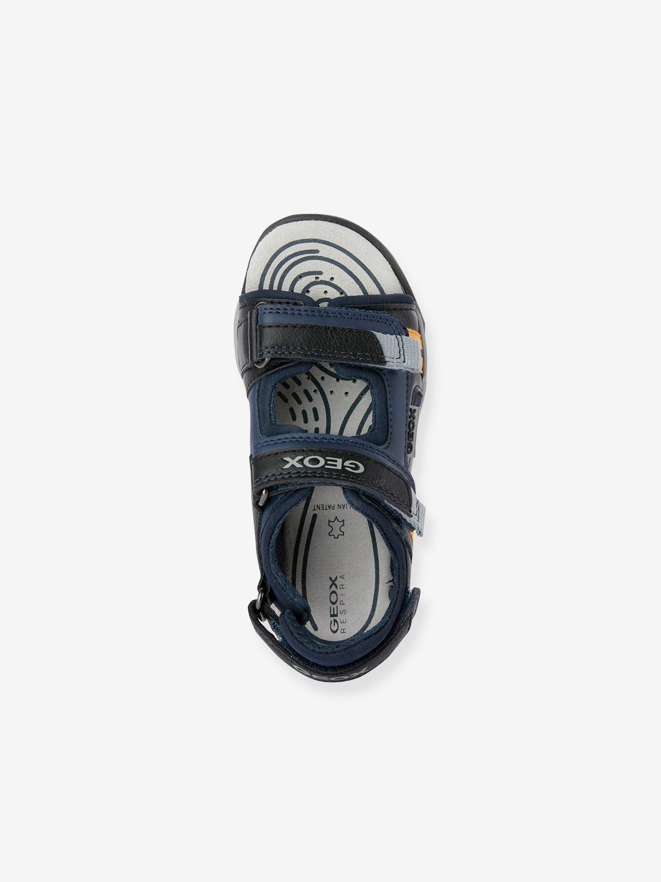 Sandálias J. Borealis BA GEOX® lisas azul-escuras