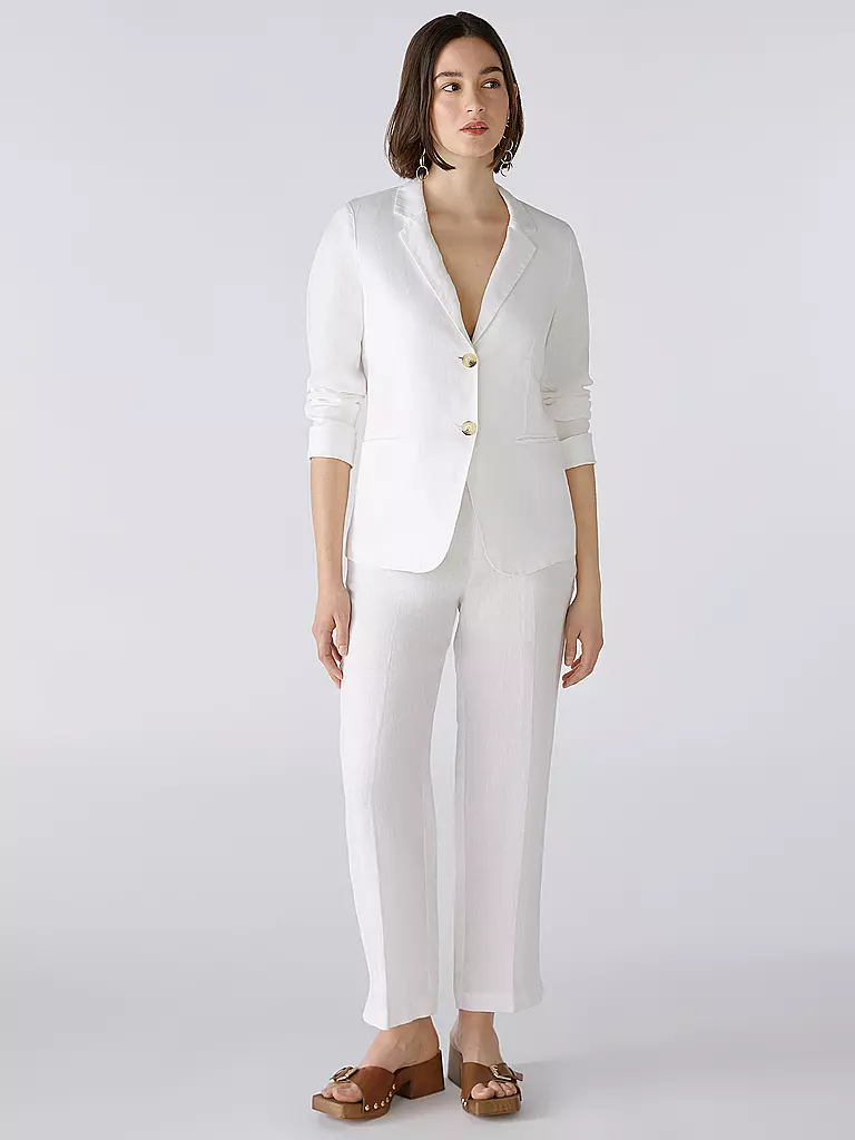 OUÍ Blazer weiss