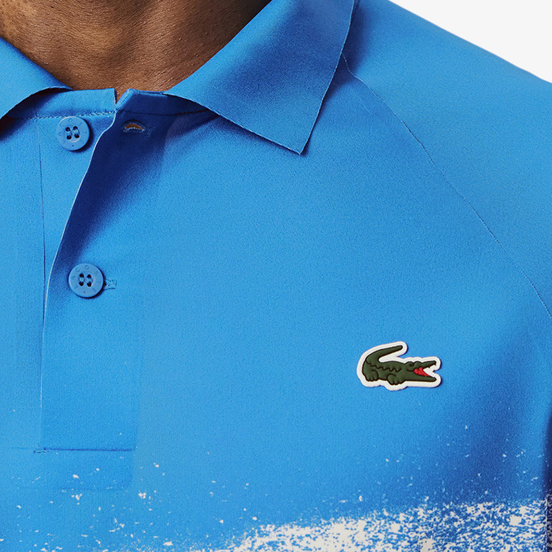 Polo Lacoste x Novak Djokovic Open d'Australie 2025 bleu