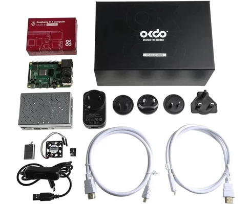 Okdo Raspberry Pi 4, 4GB Starter Kit