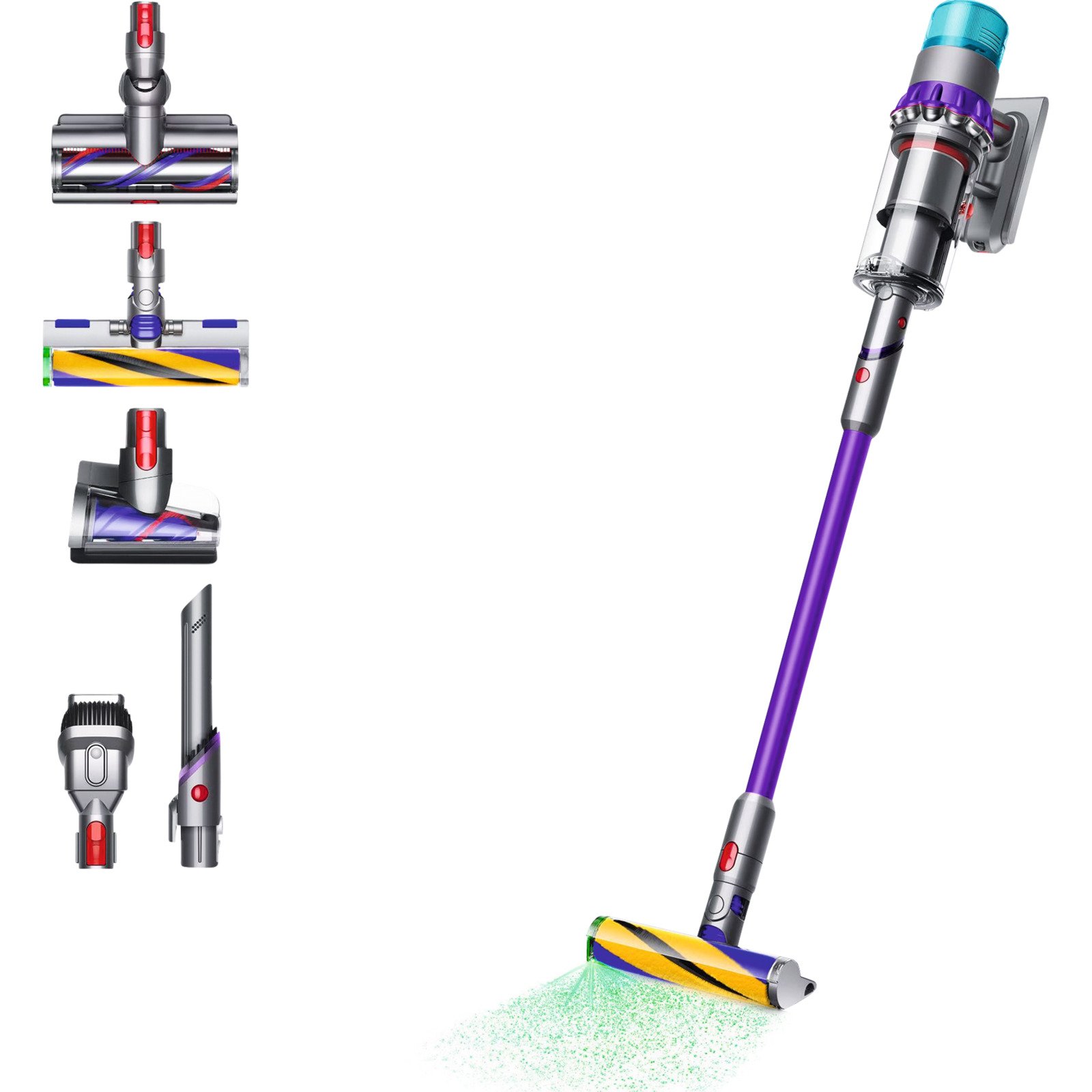 Dyson Akkusauger Gen5detect Absolute Nickel/Purple