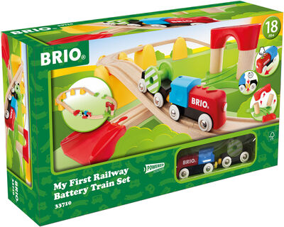 BRIO 33710 Min Første Togbane – Batteridrevet Togsett