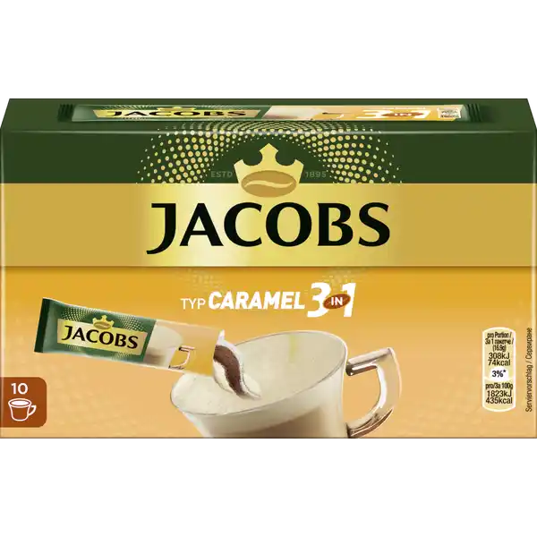 3in1 Instantkaffee Sticks Caramel