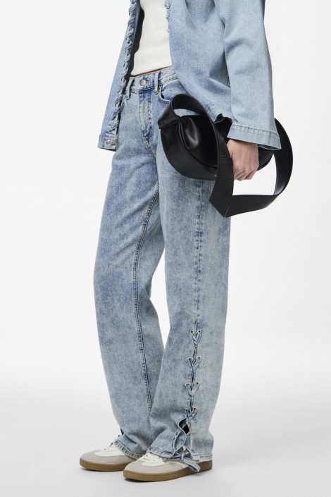Pieces blauwe dames jeans