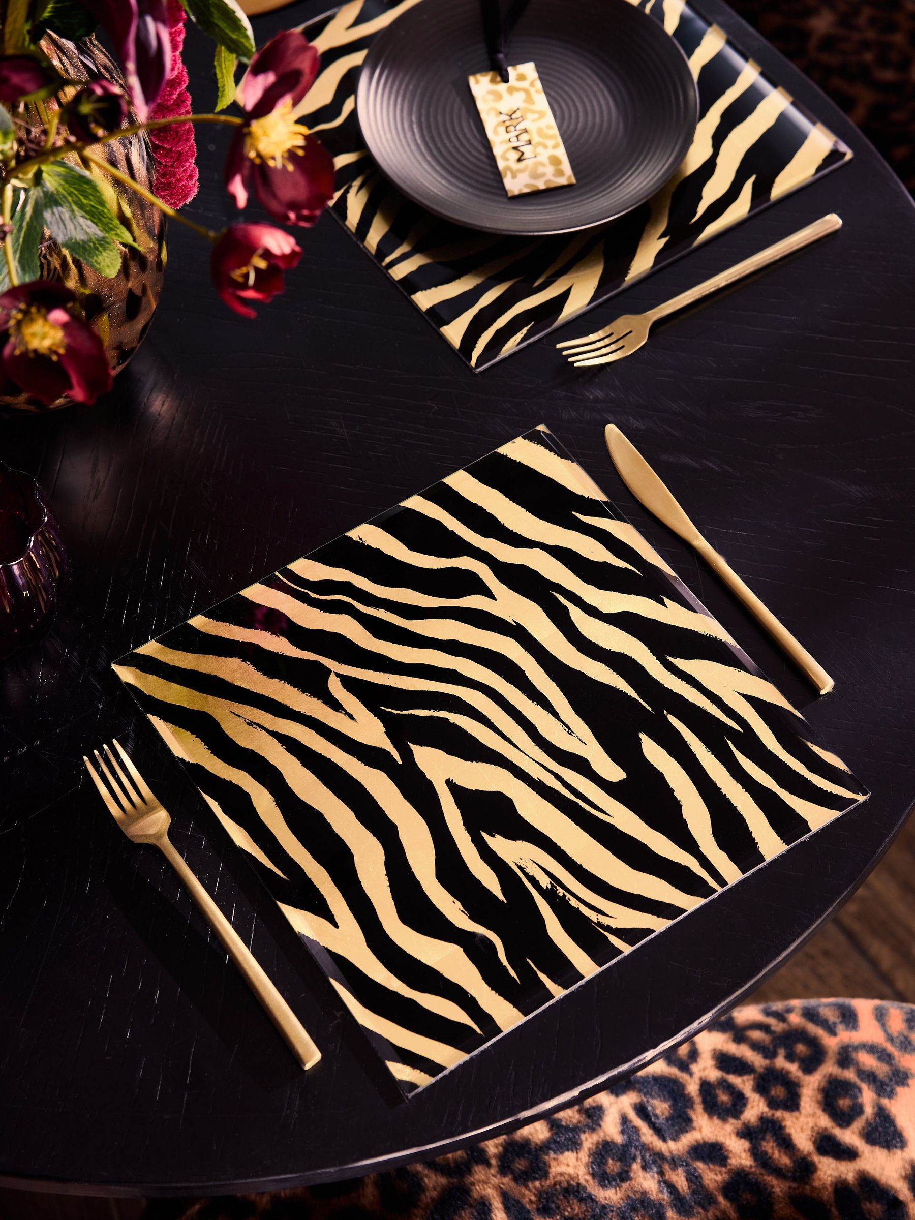 Set van 2 Galaxy Glass placemats