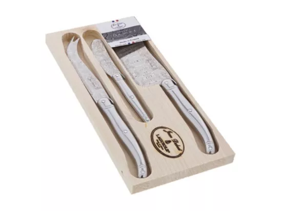 Jean Dubost Set de 3 couteaux fromage - L0032524D32018