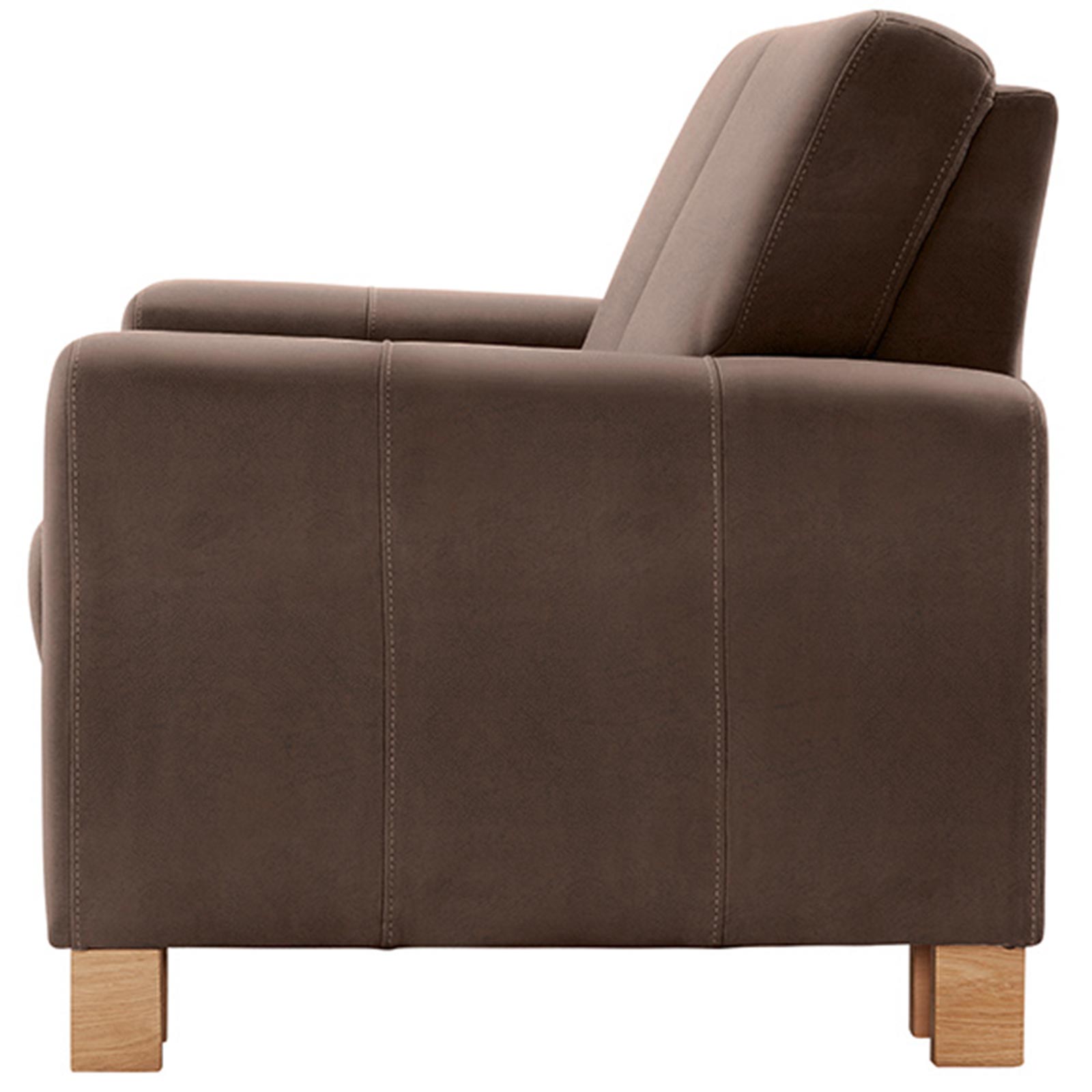 polsterpower 2-Sitzer-Sofa - Saddle nougat - Basismodell