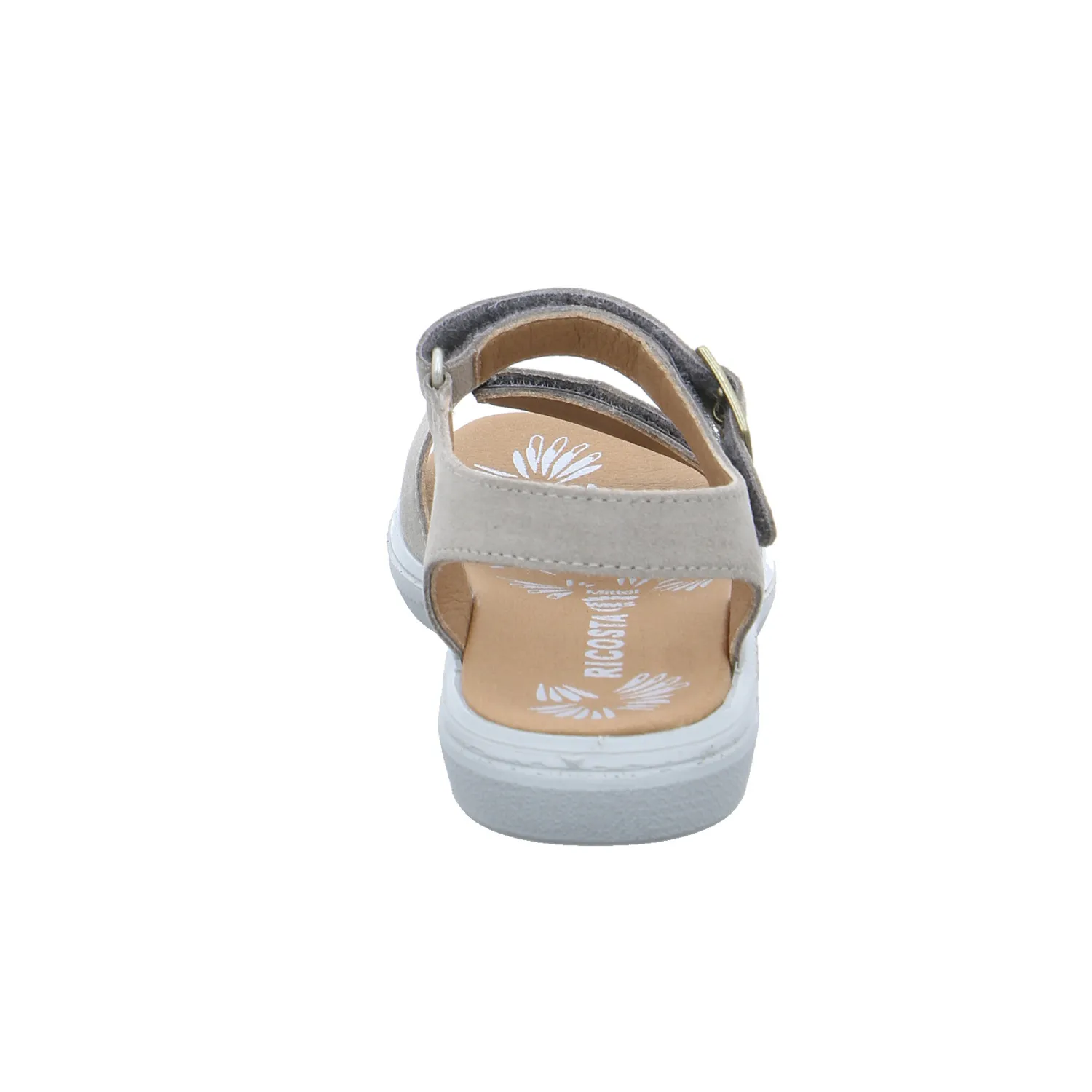 RICOSTA Mädchen-Sandale Beige Leder  Sommerschuh