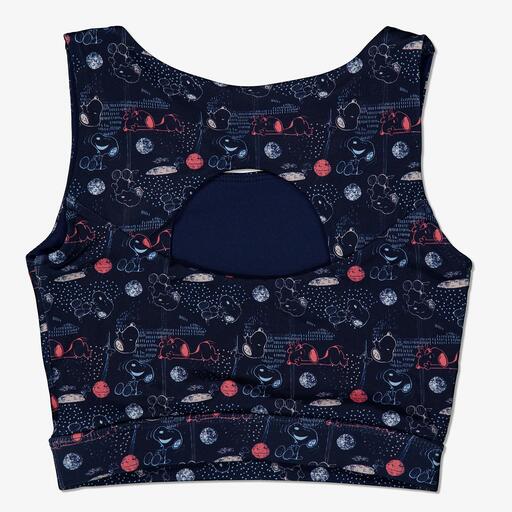 Camiseta esportiva do Snoopy