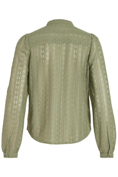 Vila groene dames blouse